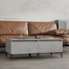 Tables d'appoint 2 pcs Gris béton 50x46x35 cm Bois d'ingénierie 625119625119