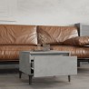 Tables d'appoint 2 pcs Gris béton 50x46x35 cm Bois d'ingénierie 625119625119