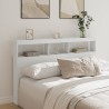 Armoire tête de lit avec LED blanc 160x17x102 cm 625123625123