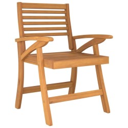 Chaises de jardin lot de 4 58x58x87 cm bois massif d'acacia 625143625143