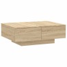 Table basse chêne sonoma 90x60x31 cm bois d'ingénierie 625144625144