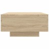 Table basse chêne sonoma 90x60x31 cm bois d'ingénierie 625144625144