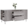 Table basse sonoma gris 102x44,5x50 cm bois d'ingénierie 625145625145