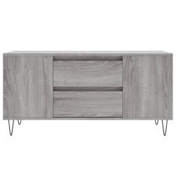 Table basse sonoma gris 102x44,5x50 cm bois d'ingénierie 625145625145