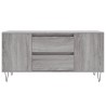 Table basse sonoma gris 102x44,5x50 cm bois d'ingénierie 625145625145
