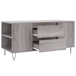 Table basse sonoma gris 102x44,5x50 cm bois d'ingénierie 625145625145