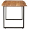 Table de salle à manger 154x80x76 cm Bois d'acacia solide 625146625146