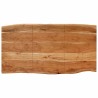Table de salle à manger 154x80x76 cm Bois d'acacia solide 625146625146