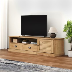 Meuble TV VIGO 156x40x40 cm bois massif de pin 625155625155