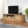 Meuble TV VIGO 156x40x40 cm bois massif de pin 625155625155