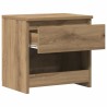 Tables de chevet 2 pcs chêne artisanal 40x30x39 cm 625157625157