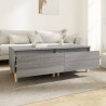 Tables d'appoint 2 pcs Sonoma gris 50x46x35 cm Bois ingénierie 625159625159