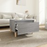Tables d'appoint 2 pcs Sonoma gris 50x46x35 cm Bois ingénierie 625159625159