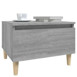 Tables d'appoint 2 pcs Sonoma gris 50x46x35 cm Bois ingénierie 625159625159
