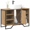 Meuble de Lavabo de Salle de Bain Chêne artisanal 625165625165