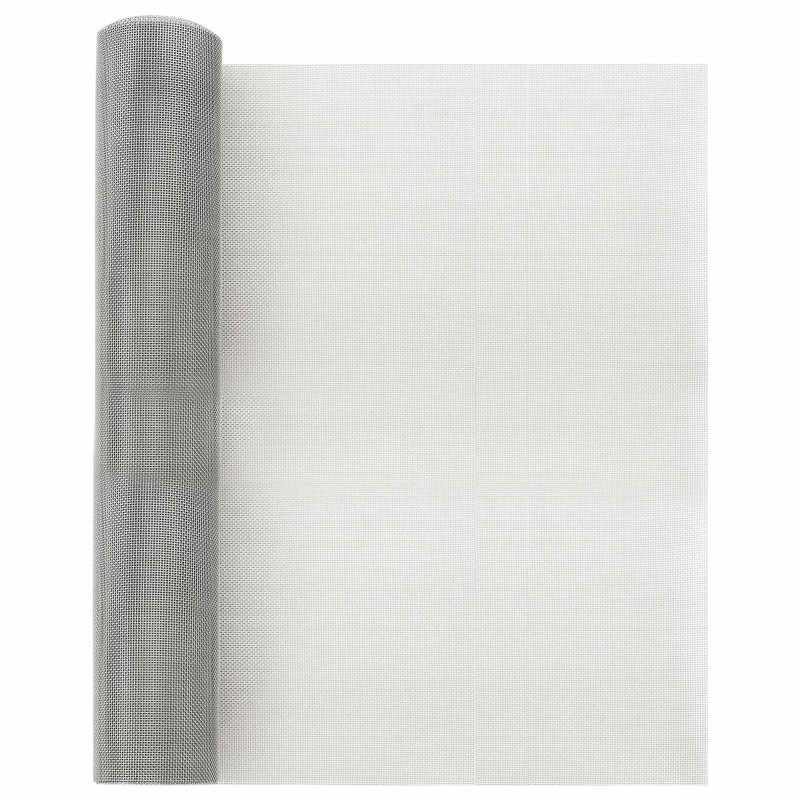 Écran en maille 40 x 500 cm 18 mesh Acier Inox 304 Argenté 625171625171