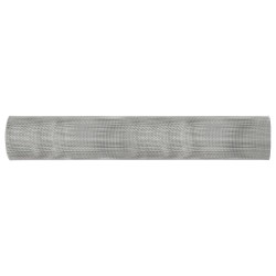 Écran en maille 40 x 500 cm 18 mesh Acier Inox 304 Argenté 625171625171