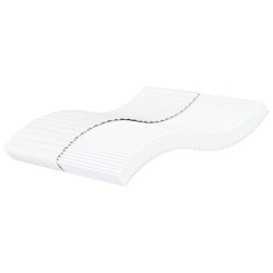 Matelas en mousse blanc 180x200 cm dureté H2 H3 625193625193