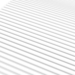 Matelas en mousse blanc 180x200 cm dureté H2 H3 625193625193