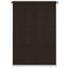 Store roulant d'extérieur 165 (l) x 230 (H) cm marron HDPE 625198625198