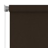 Store roulant d'extérieur 165 (l) x 230 (H) cm marron HDPE 625198625198