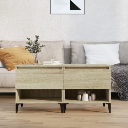 Tables d'appoint 2 pcs Chêne sonoma 50x46x50 cm Bois ingénierie 625202625202
