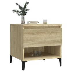 Tables d'appoint 2 pcs Chêne sonoma 50x46x50 cm Bois ingénierie 625202625202