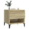Tables d'appoint 2 pcs Chêne sonoma 50x46x50 cm Bois ingénierie 625202625202