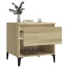 Tables d'appoint 2 pcs Chêne sonoma 50x46x50 cm Bois ingénierie 625202625202