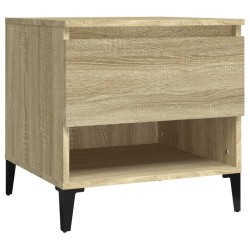 Tables d'appoint 2 pcs Chêne sonoma 50x46x50 cm Bois ingénierie 625202625202