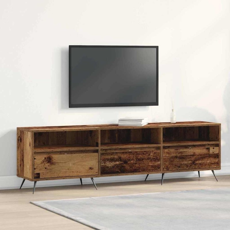 Meuble TV Bois ancien 150 x 30 x 44,5 cm Bois d'ingénierie 625204625204