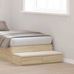 Tiroirs de lit avec tiroir Chêne Sonoma 75 x 36,5 x 16,5 cm 625209625209