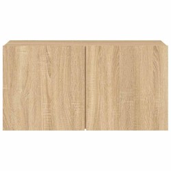 Meuble TV mural chêne sonoma 80x30x41 cm 625211625211
