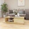 Table basse 110x50x33,5 cm bois de pin massif 625214625214