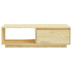 Table basse 110x50x33,5 cm bois de pin massif 625214625214
