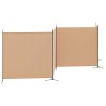 Paravent 4 panneaux Beige 698 x 180 cm Tissu 625220625220