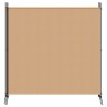 Paravent 4 panneaux Beige 698 x 180 cm Tissu 625220625220