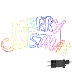 Panneau de Noël avec 240 LED Multicolore 99,5 x 54 cm PVC 625221625221