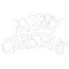Panneau de Noël avec 240 LED Multicolore 99,5 x 54 cm PVC 625221625221