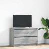 Meuble TV sonoma gris 80x35x54 cm bois d'ingénierie 625226625226