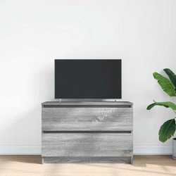 Meuble TV sonoma gris 80x35x54 cm bois d'ingénierie 625226625226