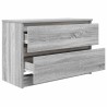 Meuble TV sonoma gris 80x35x54 cm bois d'ingénierie 625226625226