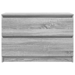 Meuble TV sonoma gris 80x35x54 cm bois d'ingénierie 625226625226