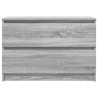 Meuble TV sonoma gris 80x35x54 cm bois d'ingénierie 625226625226