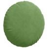 Coussins de siège 2 pcs Vert clair Ø 40 x 13 cm Velours 625227625227