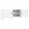 Meuble TV blanc 150x30x50 cm bois d'ingénierie 625234625234