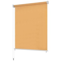 Store roulant d'extérieur 125 (l) x 140 (H) cm beige 625244625244