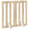 Clôture pliable pour animaux 2 pcs Chêne Sonoma 625247625247