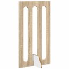 Clôture pliable pour animaux 2 pcs Chêne Sonoma 625247625247