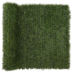 Clôture Artificielle Vert clair 1 x 5 m PVC et Acier 625249625249